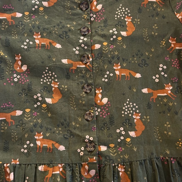 ModCloth x Princess Highway Linen Fox Dress - Picture 3 of 3